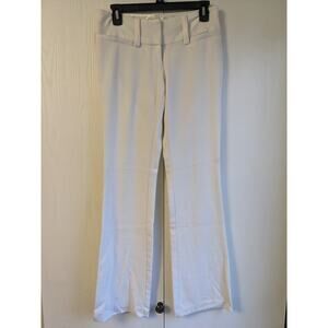 Y2K Charlotte Russe Women's White Low Rise Belt Loop Pockets Skinny Pant Size 0